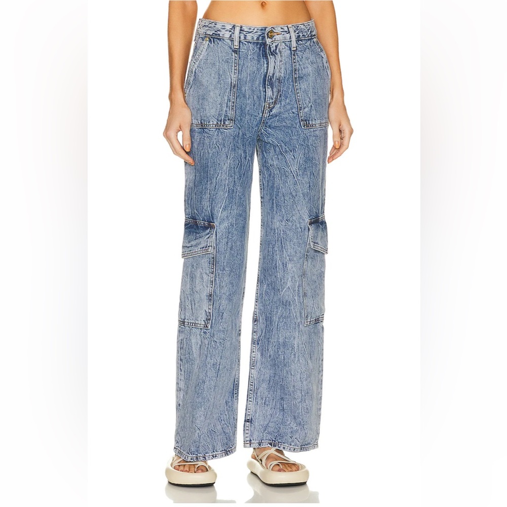 GANNI CRINKLE ANGI JEANS SIZE 28
